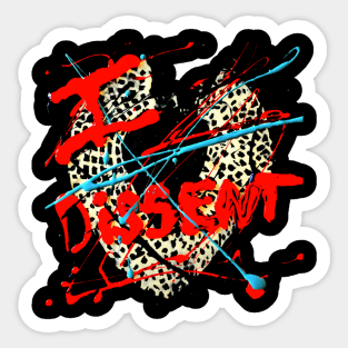 I Dissent Sticker